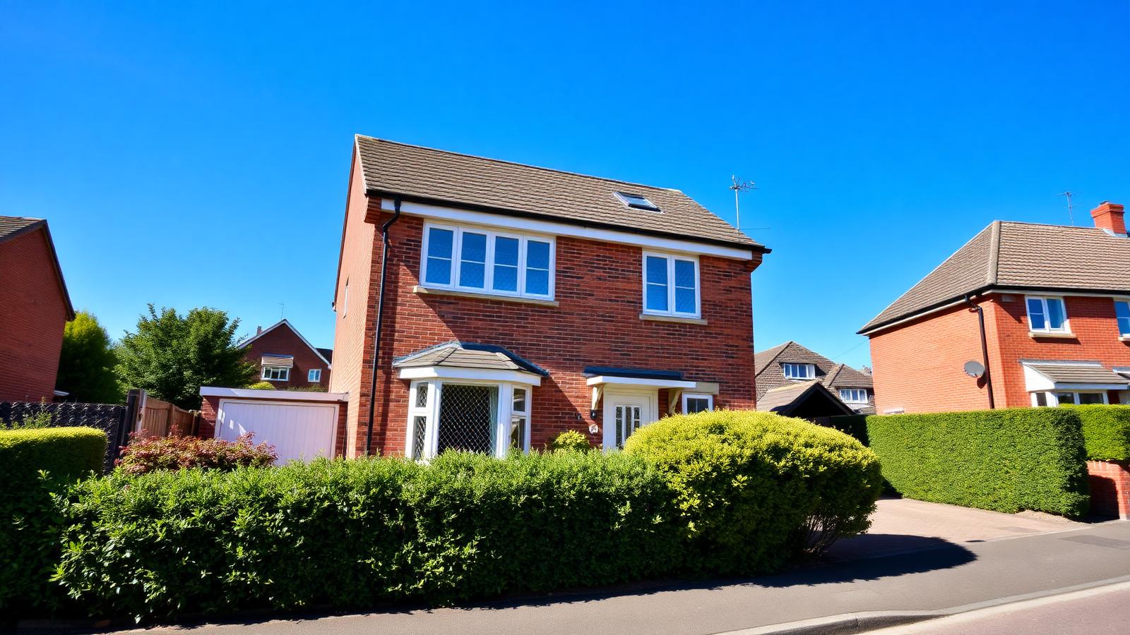 UK semi-detached home representing landlord insurance requirements