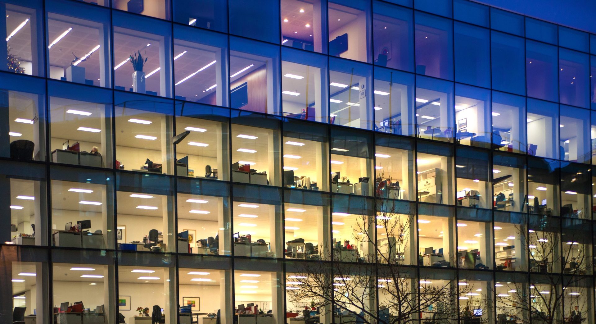 Modern office building - office insurance